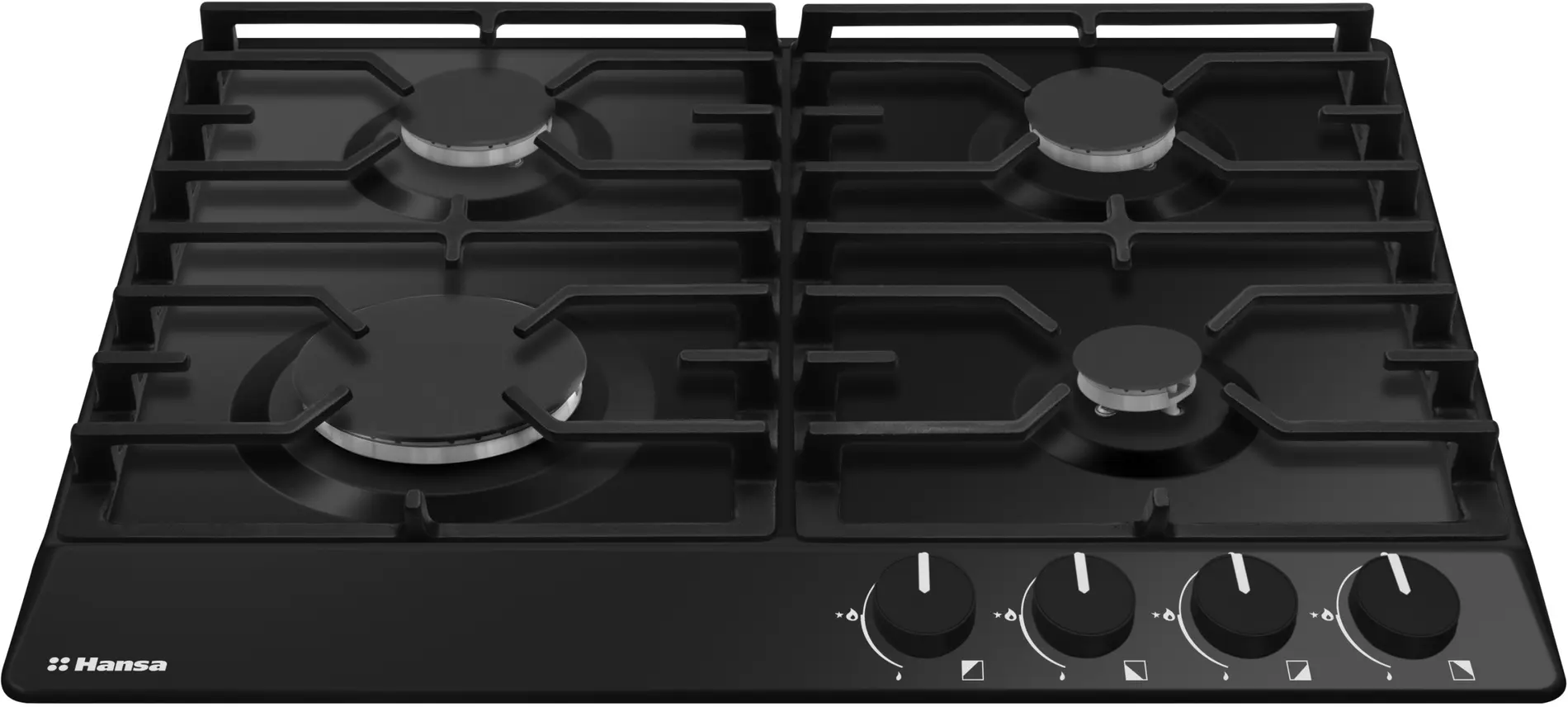 Set electrocasnice incorporabile Hansa BOES64111 + BHGS630301 (Black)