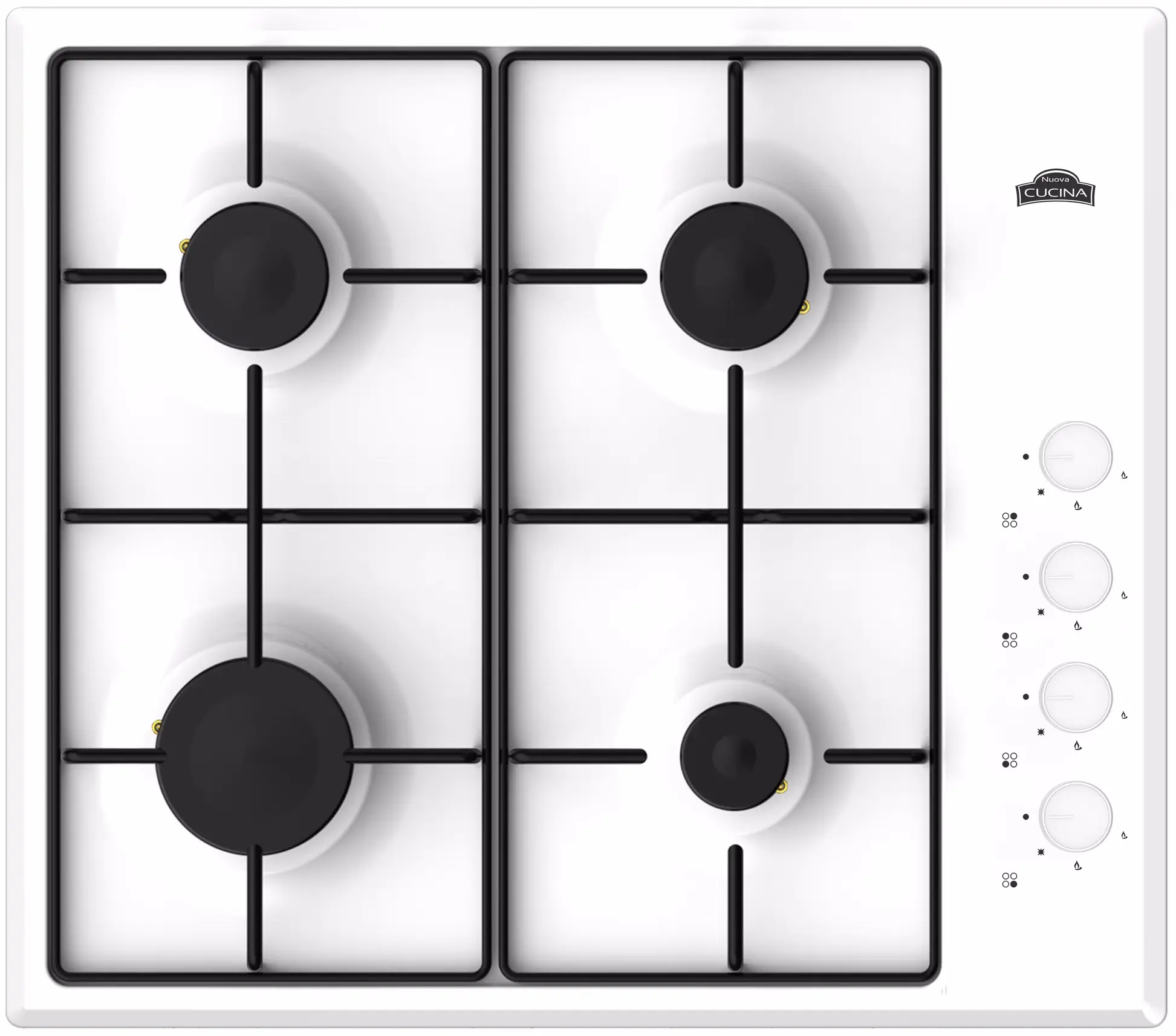 Set electrocasnice incorporabile Nuova Cucina Duo Star 60cm (White) - 2