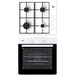 Комплект встраиваемой бытовой техники Nuova Cucina Duo Star 60см (White)