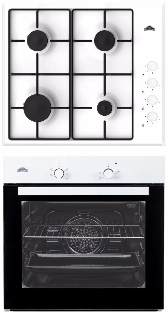 Set electrocasnice incorporabile Nuova Cucina Duo Star 60cm (White)