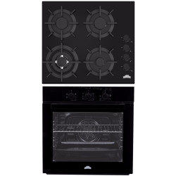 Комплект встраиваемой бытовой техники Nuova Cucina Glass Star 60см (Black)