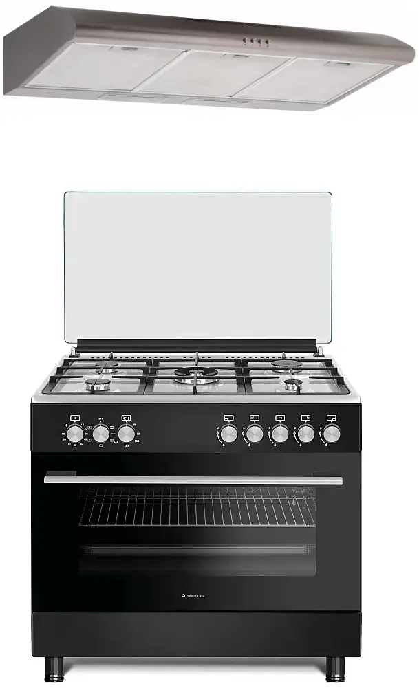 Set electrocasnice Studio Casa Bergamo + ST2196 (Black/Inox)