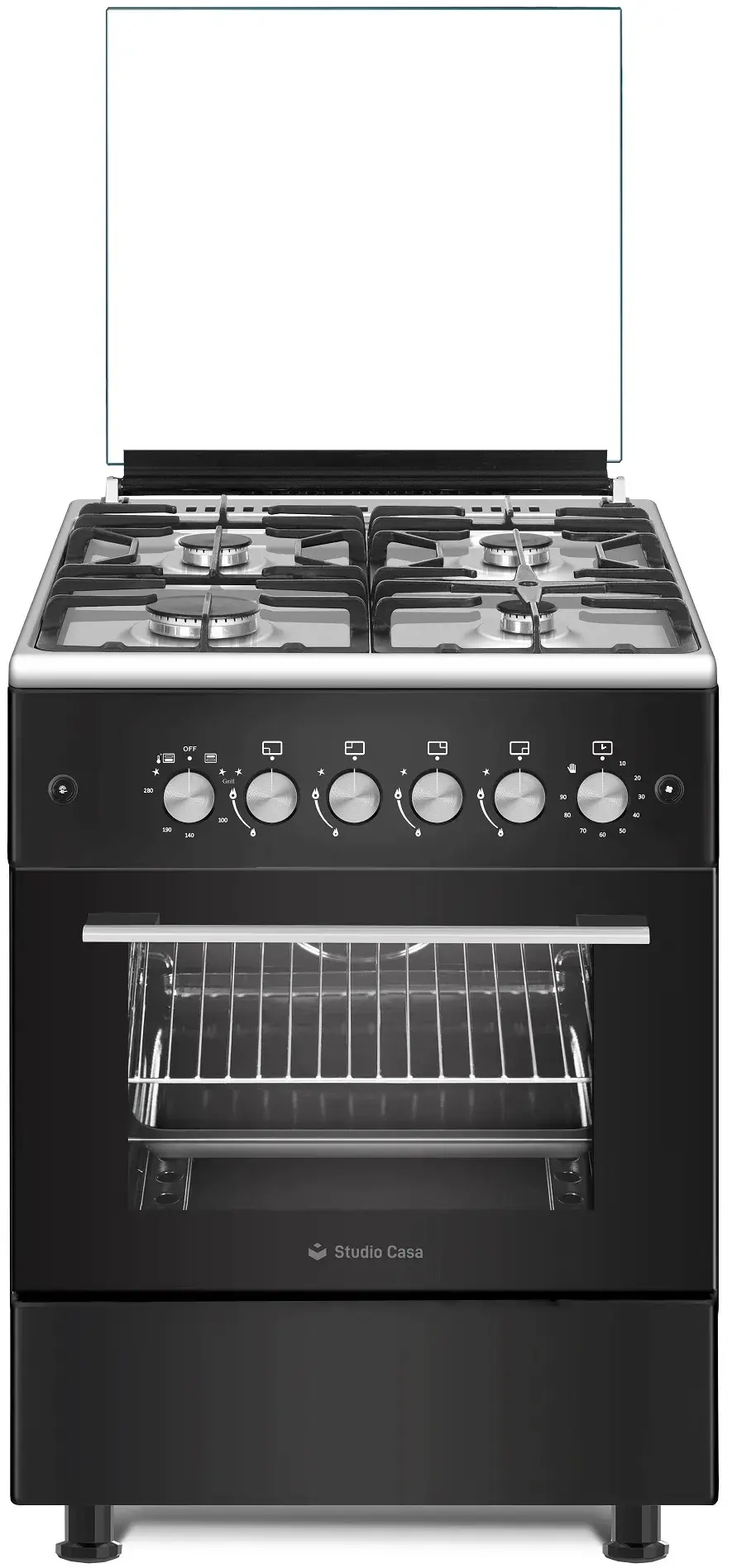 Set electrocasnice Studio Casa Marco + Alfa (Black/Inox)