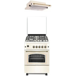 Комплект бытовой техники Studio Casa Sierra Viva 60/60 + Lean Retro (Cream)