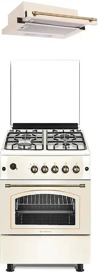 Комплект бытовой техники Studio Casa Sierra Viva 60/60 + Lean Retro (Cream)