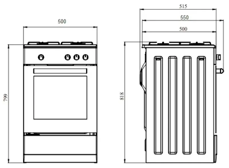 Set electrocasnice Studio Casa Viva Galaxy 4G + Alfa (White)