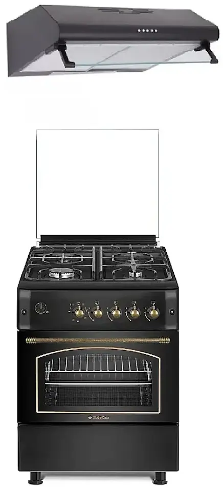 Комплект бытовой техники Studio Casa Viva Sierra 60x60 + Alfa (Black/Gold)