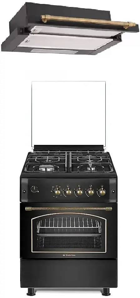 Комплект бытовой техники Studio Casa Viva Sierra + Lean Retro (Black)