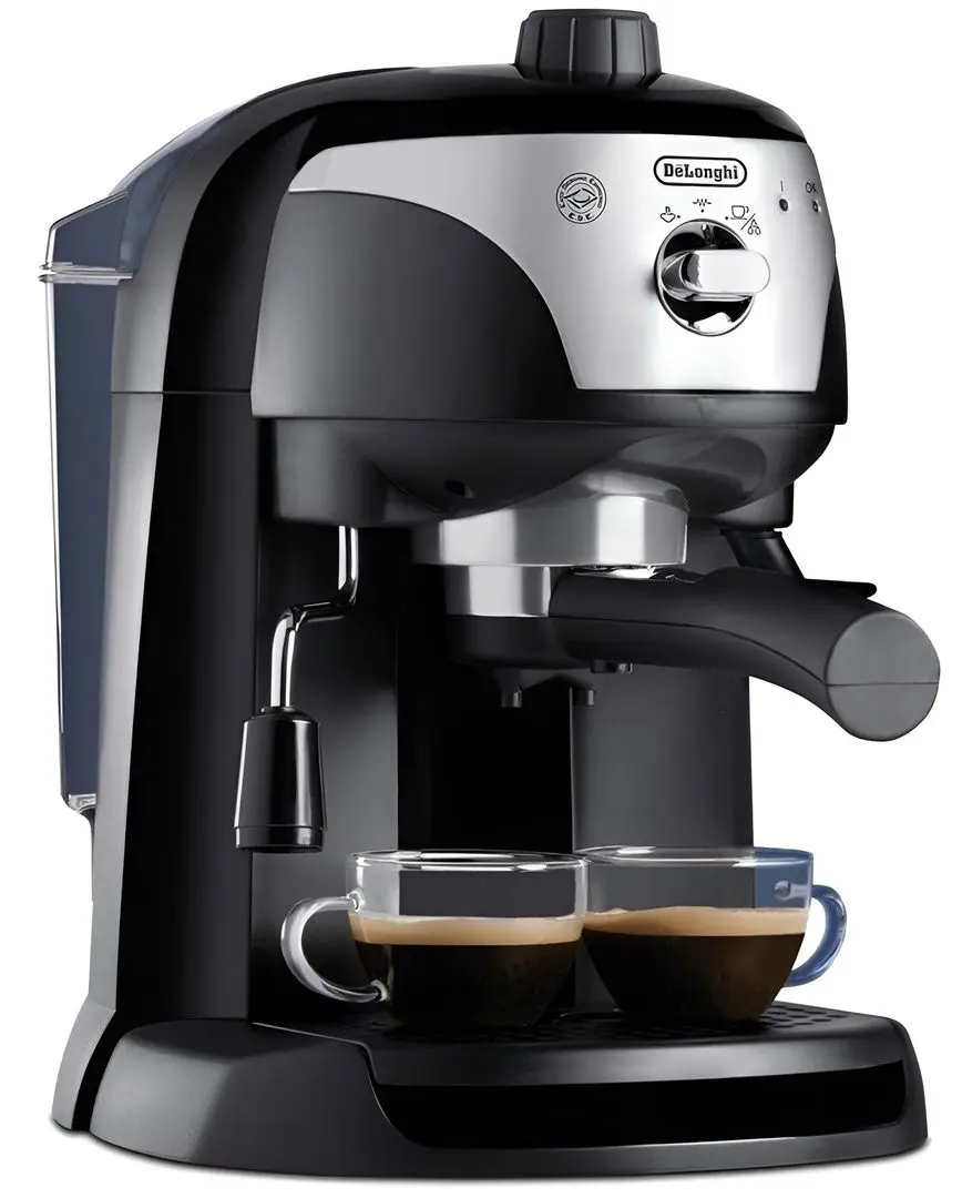 Set aparate de bucatarie DeLonghi EC221.B + Studio Casa Miss Crush CG9101B18 (Black/Inox)