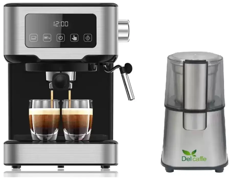 Set aparate de bucatarie Studio Casa One Touch + Grind Master Del Caffe (Inox/Black)