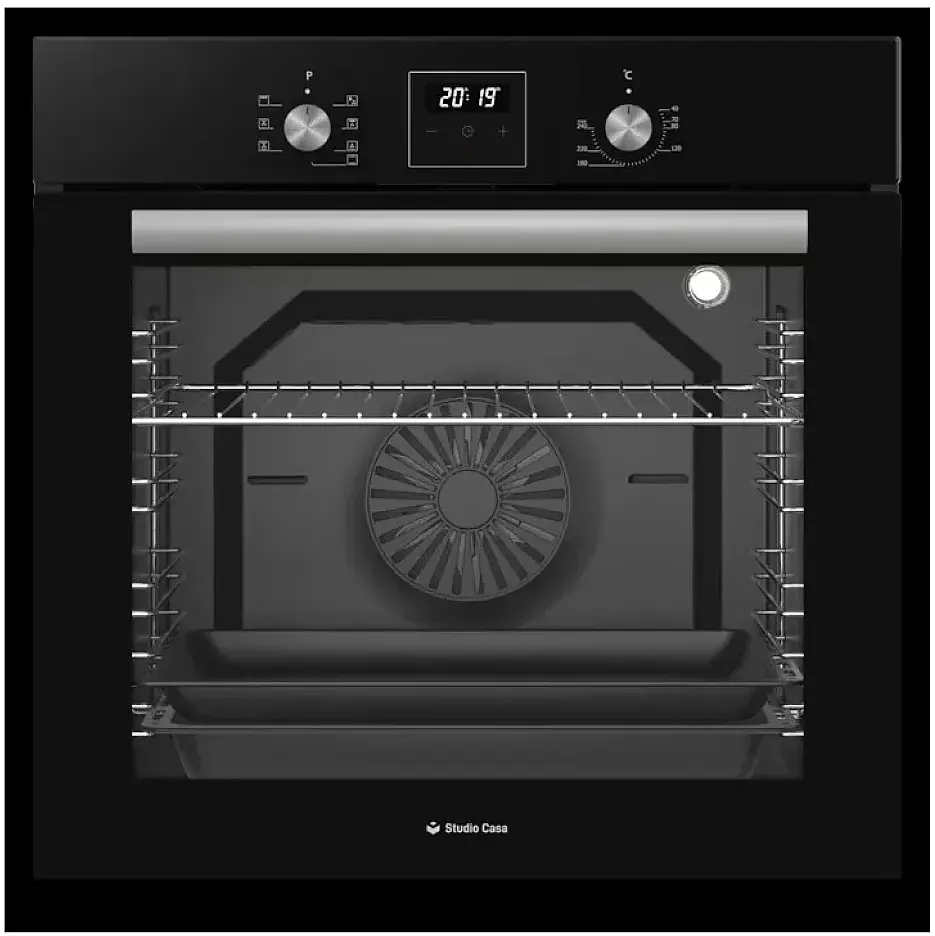 Комплект встраиваемой бытовой техники Studio Casa Ambra FE808 + PG660 Iseo + Lean 3D (Black) - 2