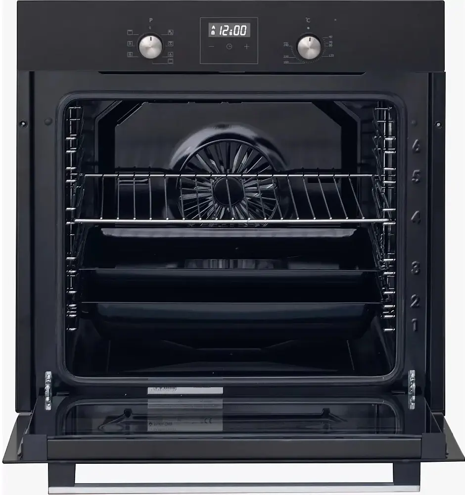 Комплект встраиваемой бытовой техники Studio Casa Ambra Nero FE808 + Viva Cry60 + Wind Turbo (Black) - 2