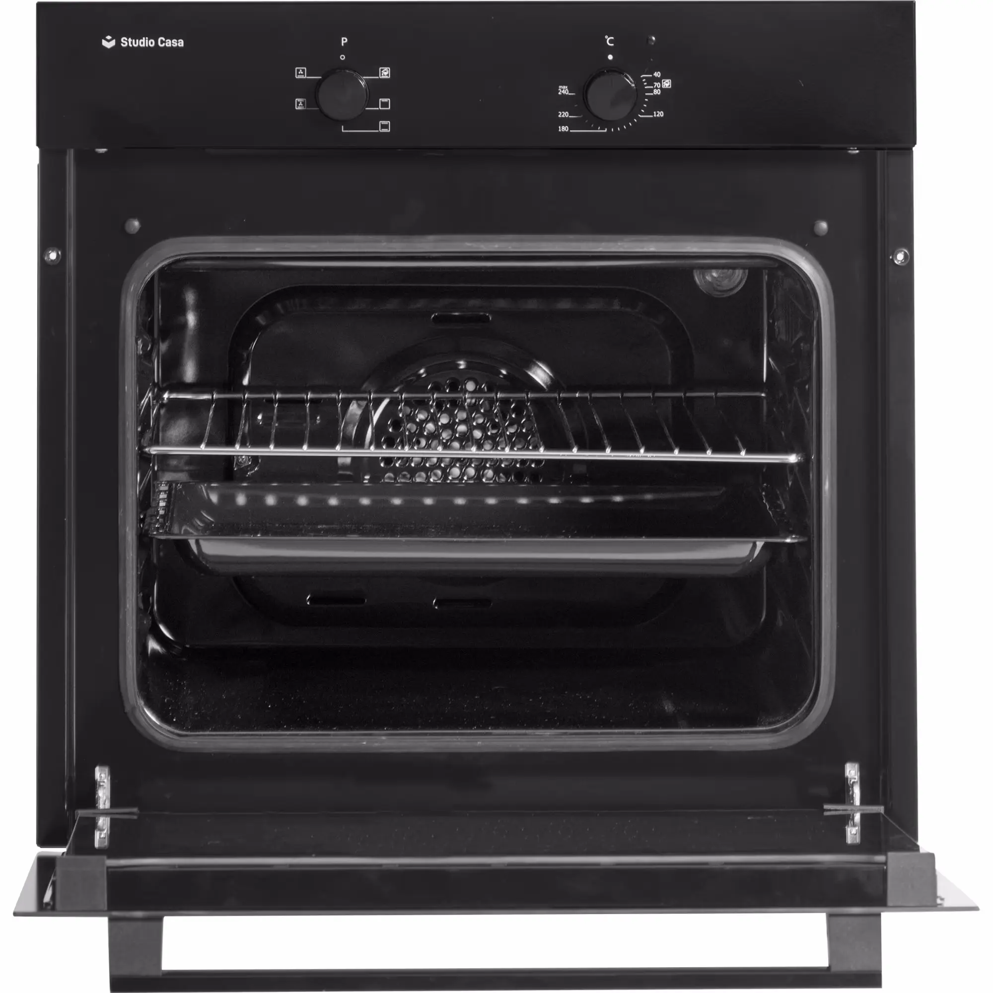 Set electrocasnice incorporabile Studio Casa FE 605 ISEO +  PG660 ISEO +  Wind Turbo (Black)