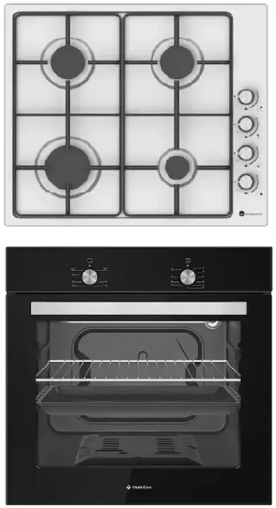 Комплект встраиваемой бытовой техники Studio Casa Lara FG60Nero + Vera 60см (Black)