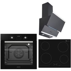 Set electrocasnice incorporabile Studio Casa Ambra Nero FE808 + VCR4RSP60 + Moderna Turbo (Black) Thumb