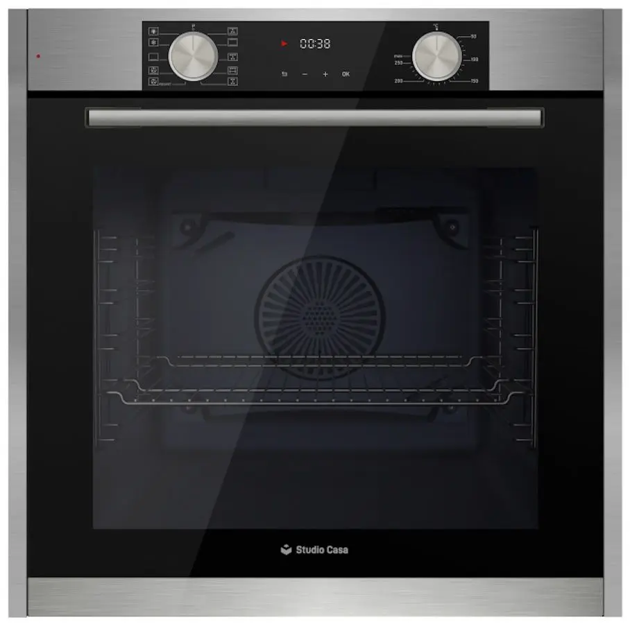 Set electrocasnice incorporabile Studio Casa Bellagio FE8102 + Bellagio Nero 70 + Lenno Black (Inox/Black)