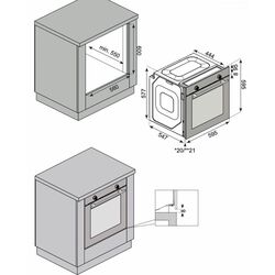 Set electrocasnice incorporabile Studio Casa Bellagio FE8102 + Bellagio Nero 70 + Wind Turbo Black (Inox/Black) Thumb
