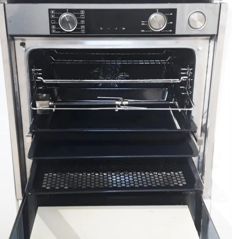 Set electrocasnice incorporabile Studio Casa Elegance Aqua Cooking Art Grey FE810 + Elegance Grey 70 + Dual Plane Grey 60 (Grey/Inox)