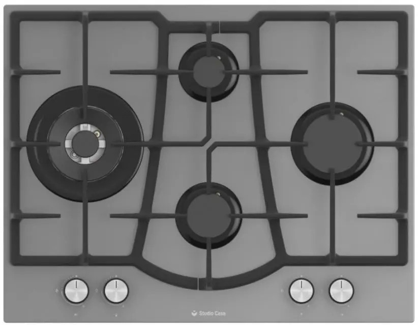 Комплект встраиваемой техники Studio Casa Elegance Aqua Cooking Art Grey FE810 + Elegance Grey 70 + Glam Duo Grey 60 (Grey)