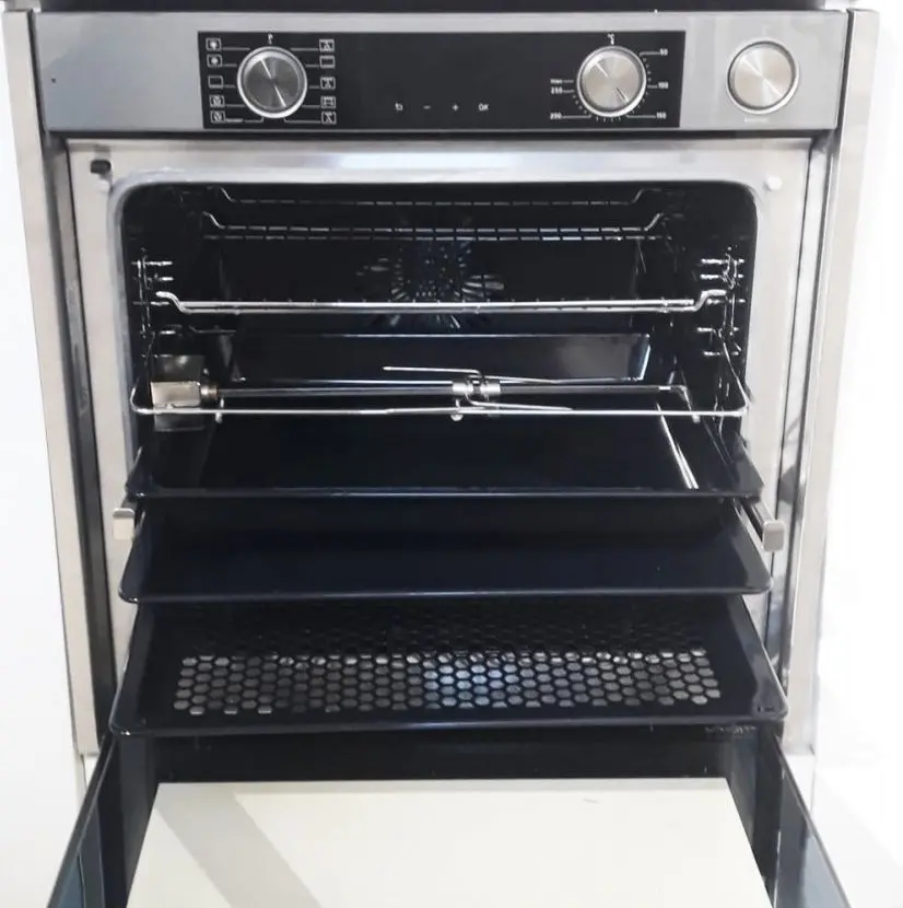 Комплект встраиваемой техники Studio Casa Elegance Aqua Cooking Art Grey FE810 + Elegance Grey 70 + Glam Duo Grey 60 (Grey)