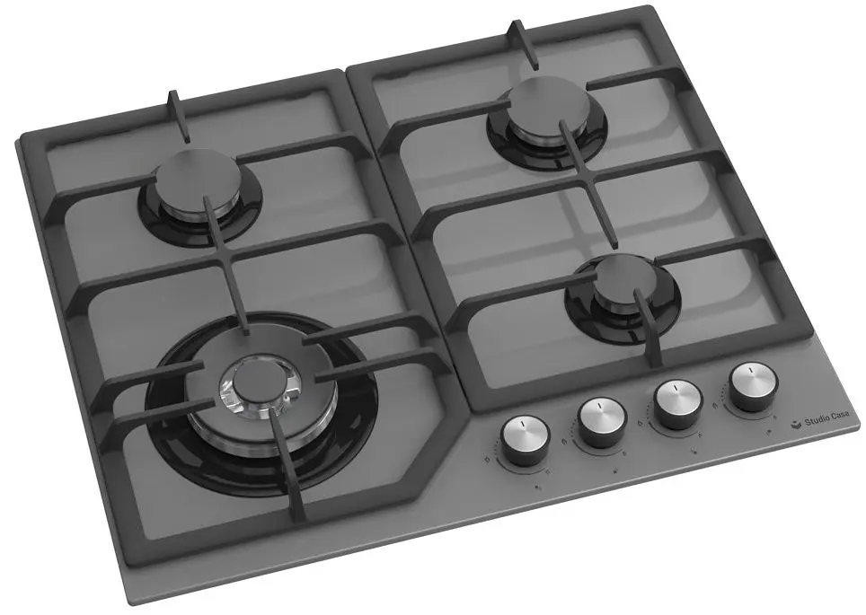 Комплект встраиваемой техники Studio Casa FE660 Parma Glass + Glam Duo + Parma Glass (Grey)