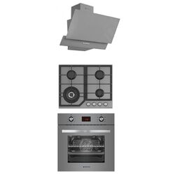 Set electrocasnice incorporabile Studio Casa FE660 Parma Glass + Glam Duo + Parma Glass (Grey)