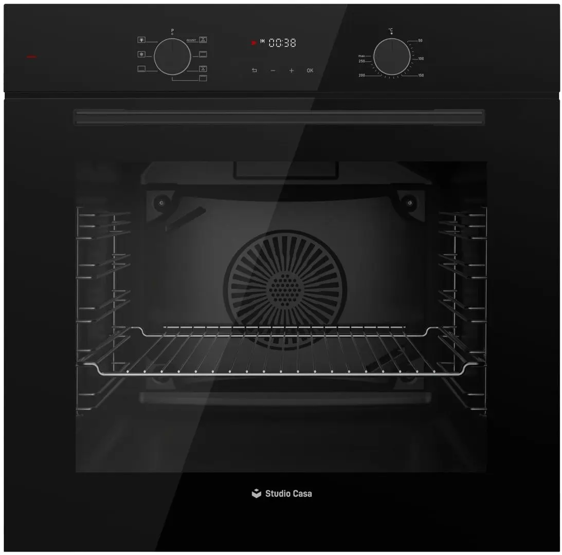 Set electrocasnice incorporabile Studio Casa Rialto FE737 + Rialto 60 + Lenno Black (Black)