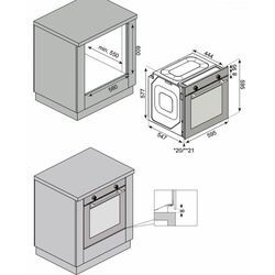 Set electrocasnice incorporabile Studio Casa Rialto FE737 + Rialto 60 + Wind Turbo Black (Black) Thumb