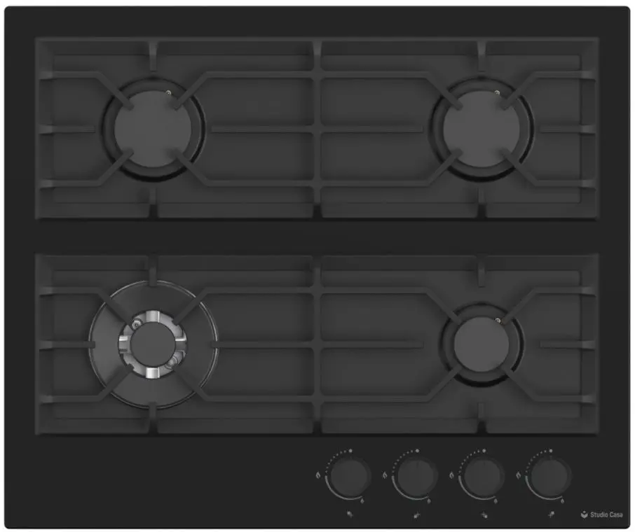 Set electrocasnice incorporabile Studio Casa Rialto FE737 + Rialto 60 + Wind Turbo Black (Black)