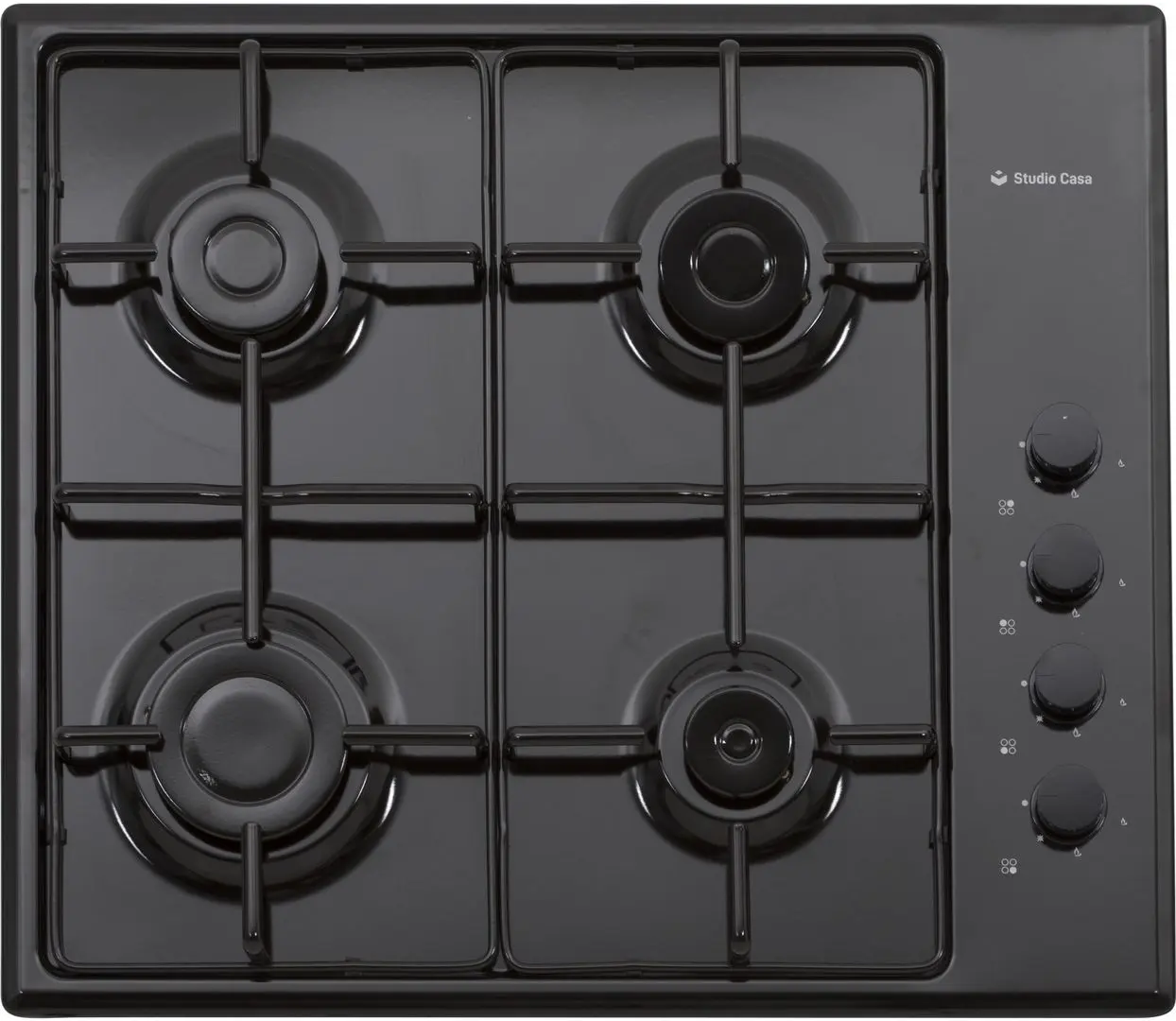 Set electrocasnice incorporabile Studio Casa Trio Mirage Iseo FE 605 + Iseo PG660 + Iseo 60 (Black)