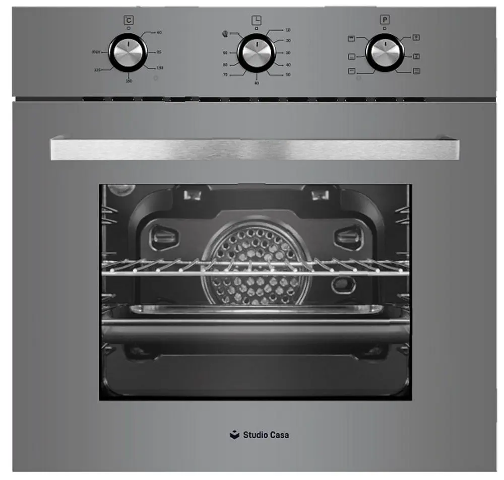 Набор кухонной техники Studio Casa PG660 Parma Glass + Casa Parma FE660 (Grey)