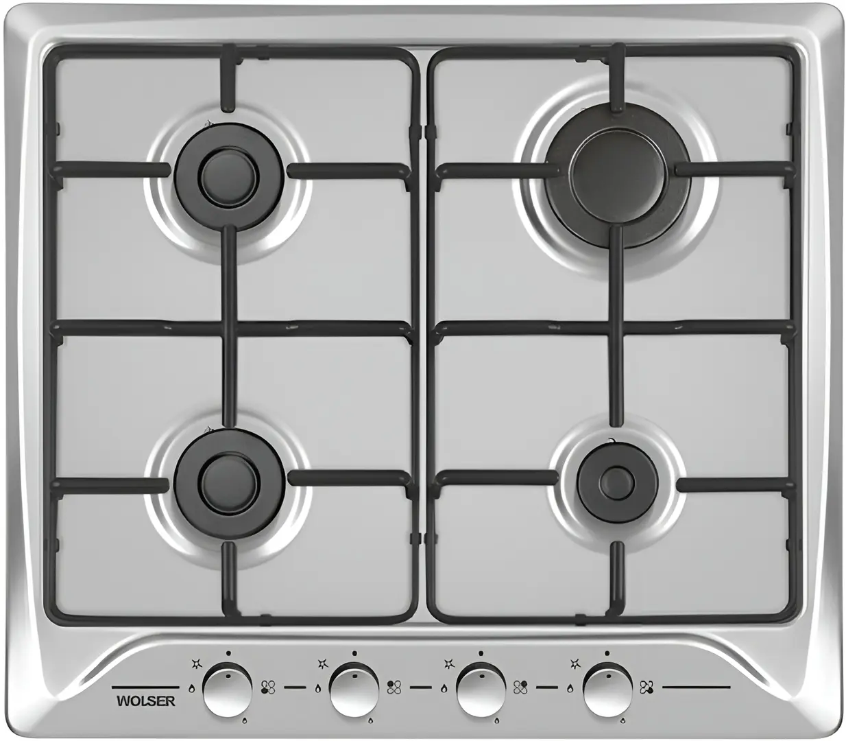 Set electrocasnice incorporabile Wolser WL-AM 672 + WL- F 6400 EN + WL-F 60 Slim (Inox)