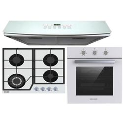 Set electrocasnice incorporabile Wolser WL-6400 GBN Q + WL-TR06 M + WL 60 G (White)