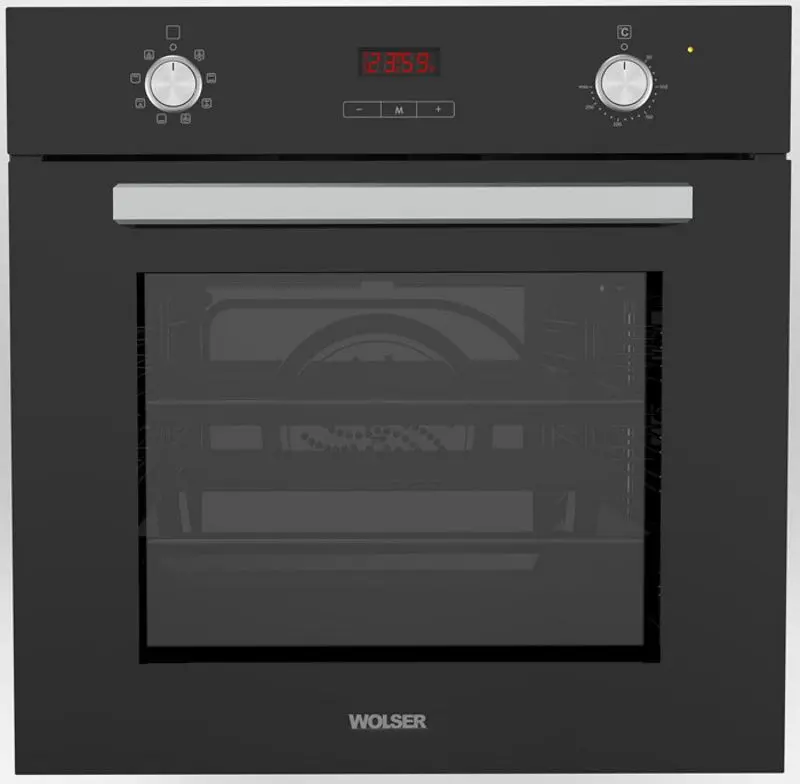 Комплект встраиваемой техники Wolser WL-F 60 Slim + WL-F 6400 GBN Q + WL-TR08 DB V (Black) - 2