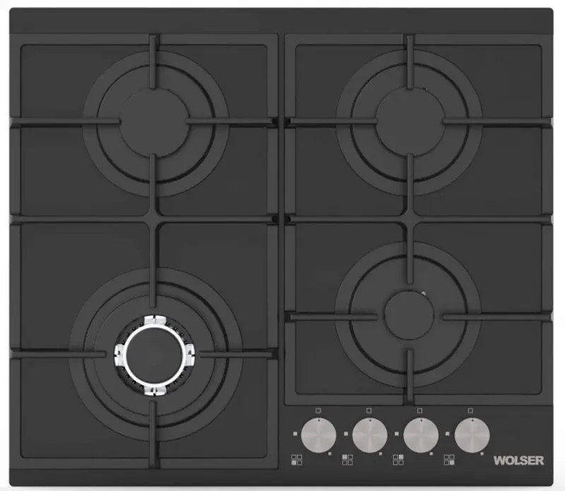 Комплект встраиваемой техники Wolser WL-F 60 TC + WL-6400 GBN V FFD + WL-TR06 DB V (Black) - 3