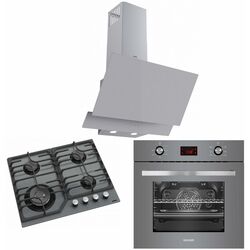 Комплект встраиваемой техники Wolser WLF60TC + WLF6402GTIC + WLF66DGR (Grey)