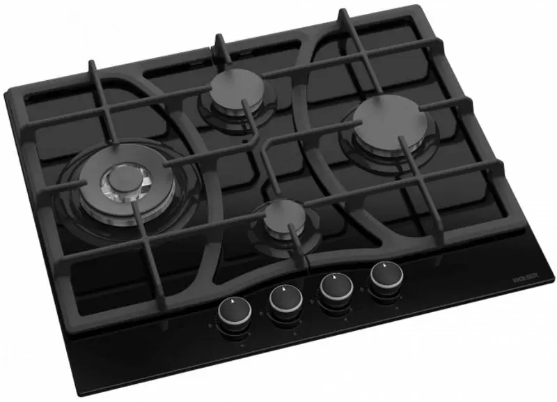 Комплект встраиваемой техники Wolser WL-F 6403 GT IC Romb + WL-TR08DB + WL-TR 60 FG (Black) - 2