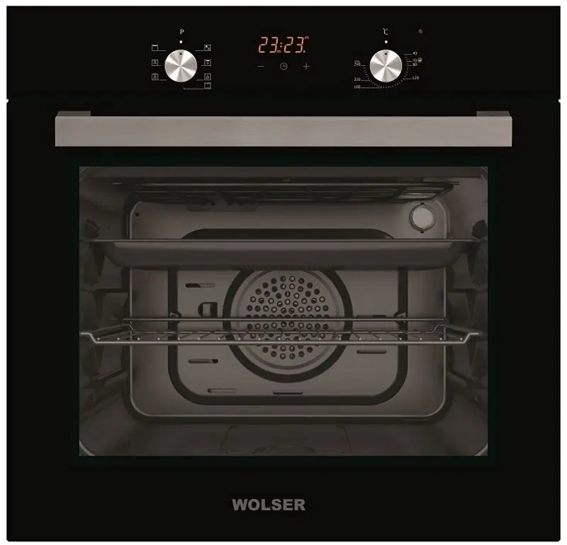 Комплект встраиваемой техники Wolser WL-F 6403 GT IC Romb + WL-TR08DB + WL-TR 60 FG (Black) - 3