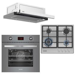 Set electrocasnice incorporabile Wolser WL-TR6400 CE FFD + WL-F 60 Slim + WL-F 66 D GR (Grey)
