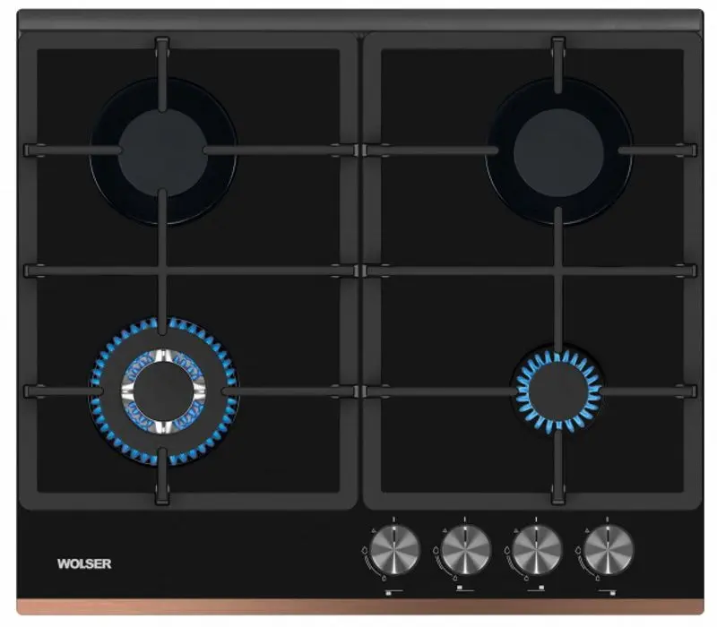 Комплект встраиваемой техники Wolser WL-TR6400 GT + WL-TR08 DBC + WL-TR 60 FG (Black) - 3