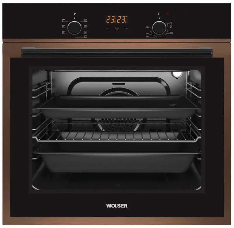 Комплект встраиваемой техники Wolser WL-TR6400 GT + WL-TR08 DBC + WL-TR 60 FG (Black) - 4