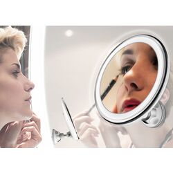 Oglindă cosmetică cu iluminare Adler AD 2168 (White/Inox) Thumb