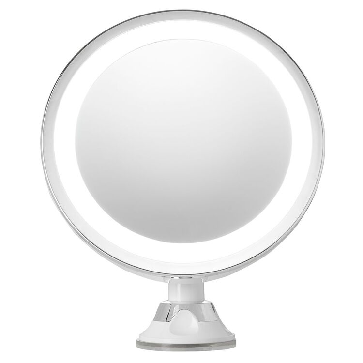 Зеркало косметическое с подсветкой Adler AD 2168 (White/Inox)