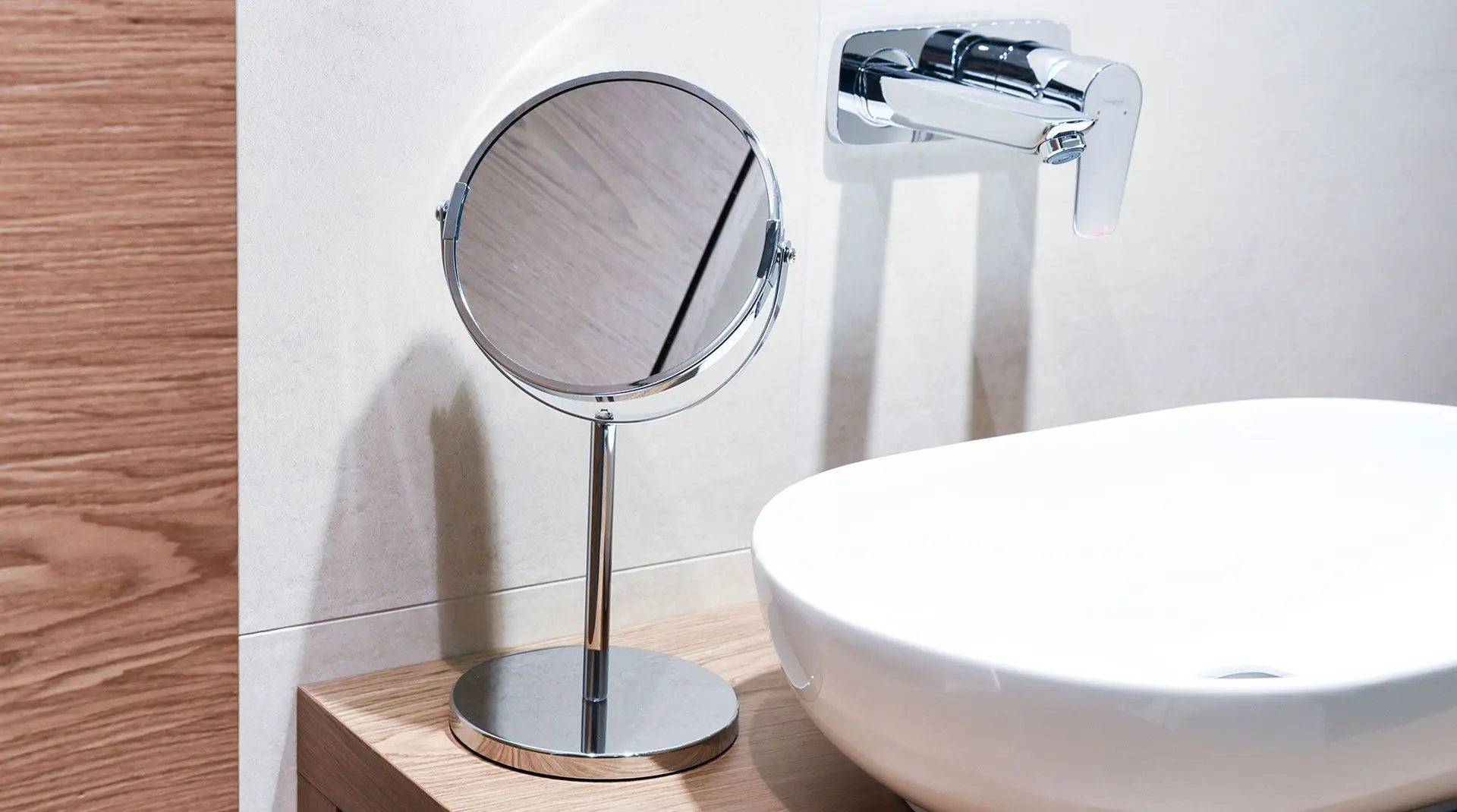 Oglindă cosmetică AWD 2090704 (Chrome)