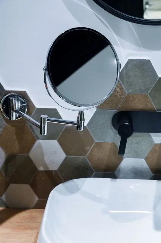 Oglindă cosmetică AWD 2090705 (Chrome)