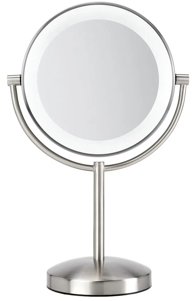 Зеркало косметическое с подсветкой BaByliss 9437Е (Inox)