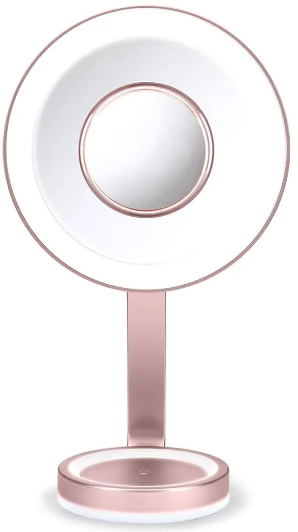 Зеркало косметическое с подсветкой BaByliss 9450Е (Pink/Gold) - 2