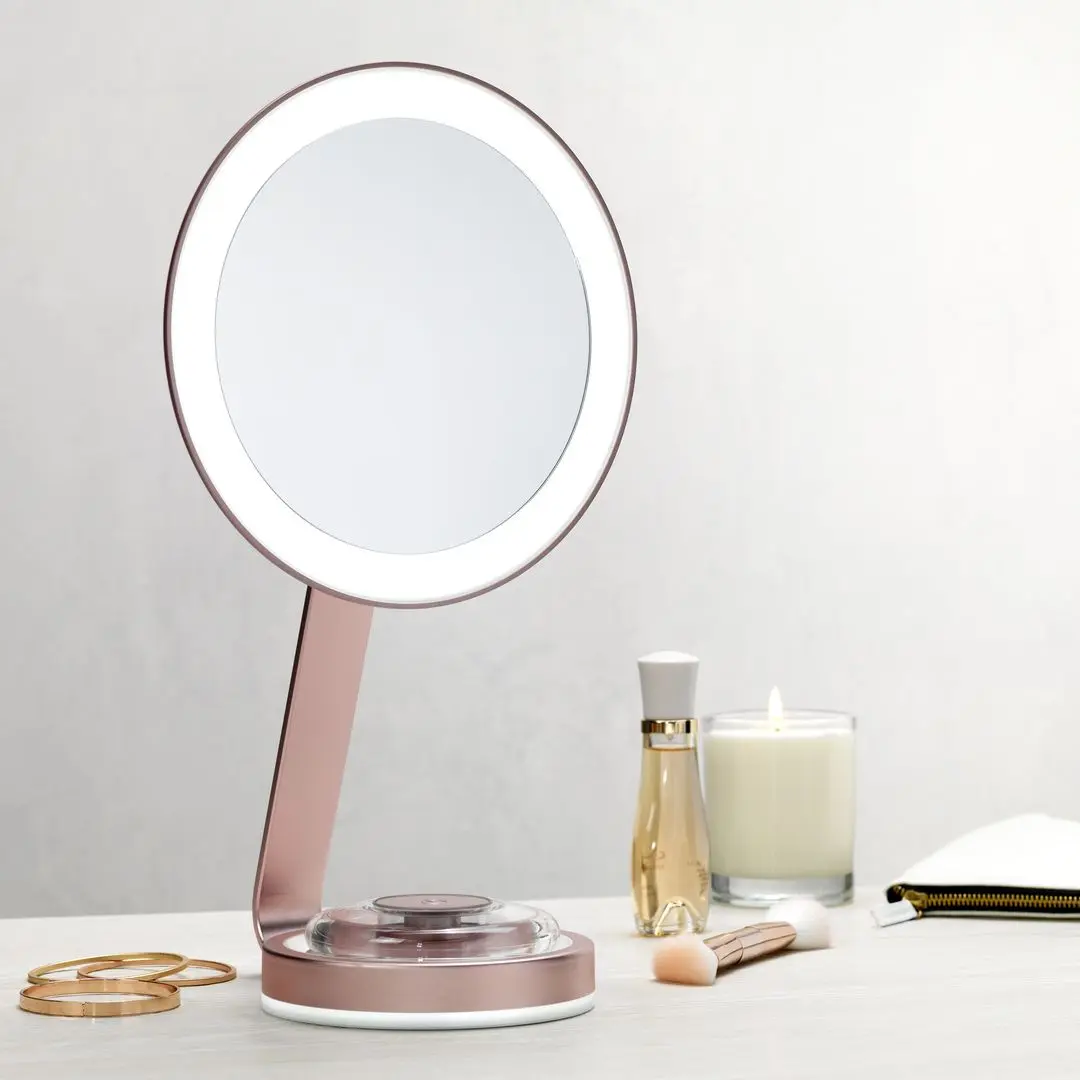 Зеркало косметическое с подсветкой BaByliss 9450Е (Pink/Gold) - 9