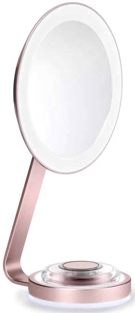 Зеркало косметическое с подсветкой BaByliss 9450Е (Pink/Gold)