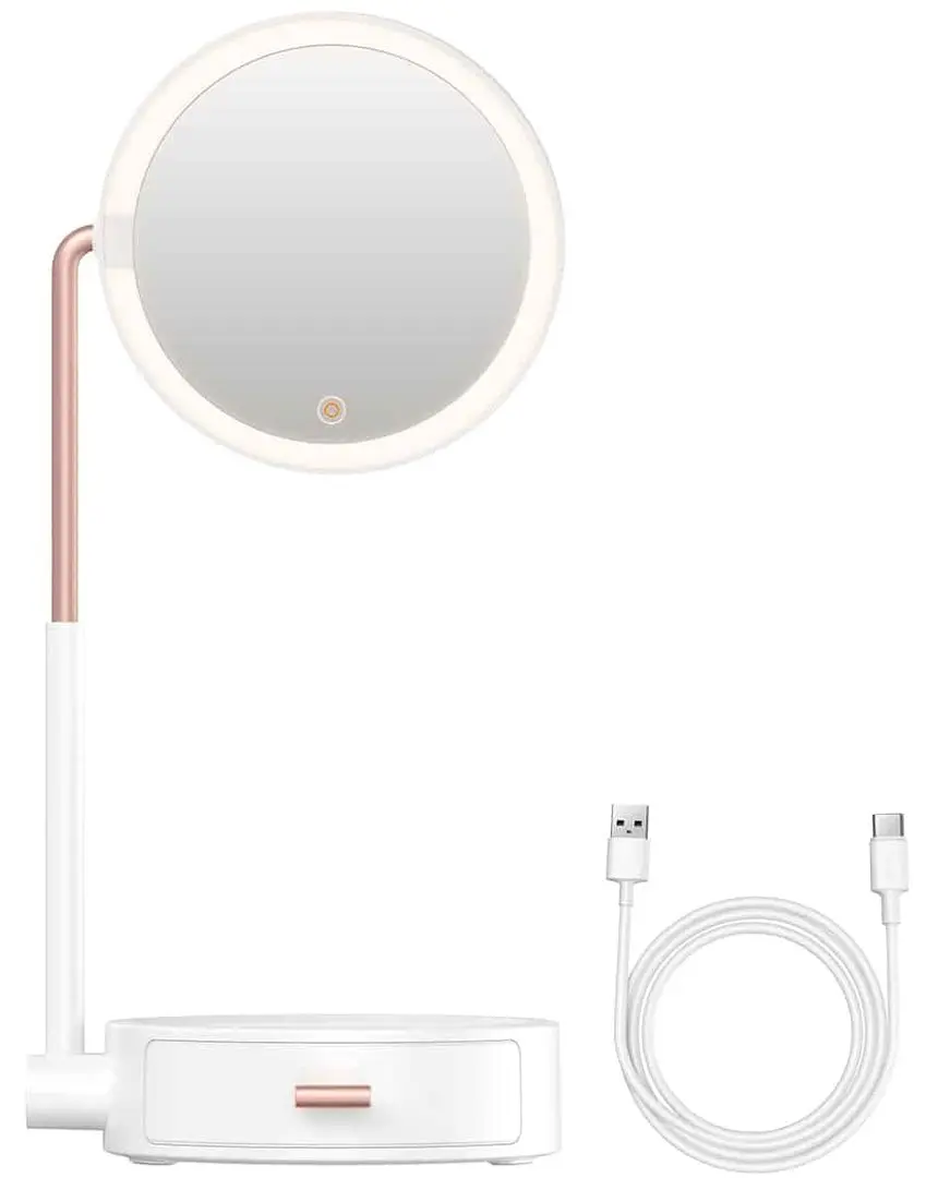 Oglinda cosmetica cu iluminare Baseus Smart Beauty (White)